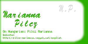 marianna pilcz business card